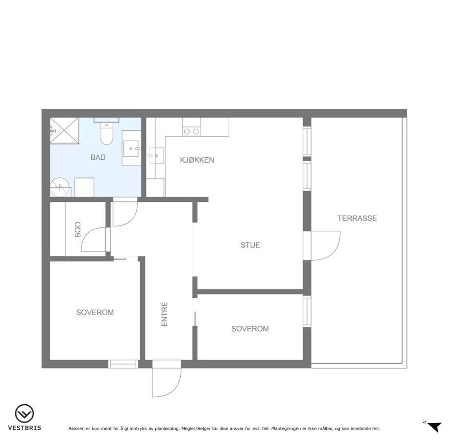 Apartament The View Røldal Zewnętrze zdjęcie